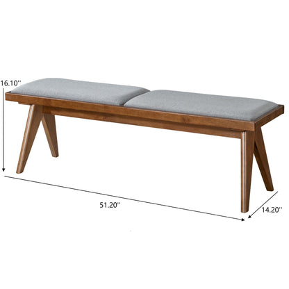 Keira - Modern Aesthetics Bench - The Sleep Loft - Online Mattress Showroom NYC
