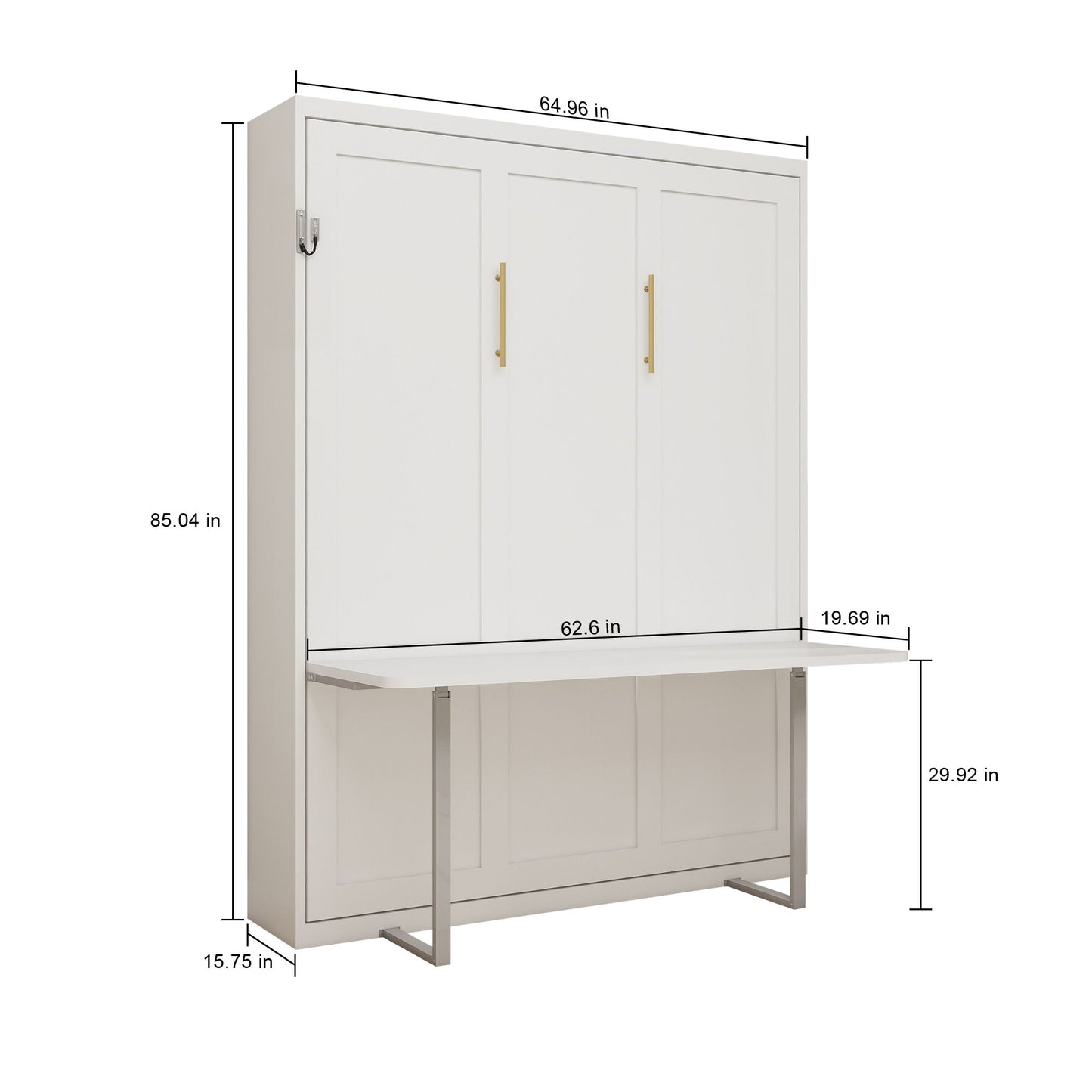 Folding Vertical Murphy Wall Bed - The Sleep Loft - Online Mattress Showroom NYC