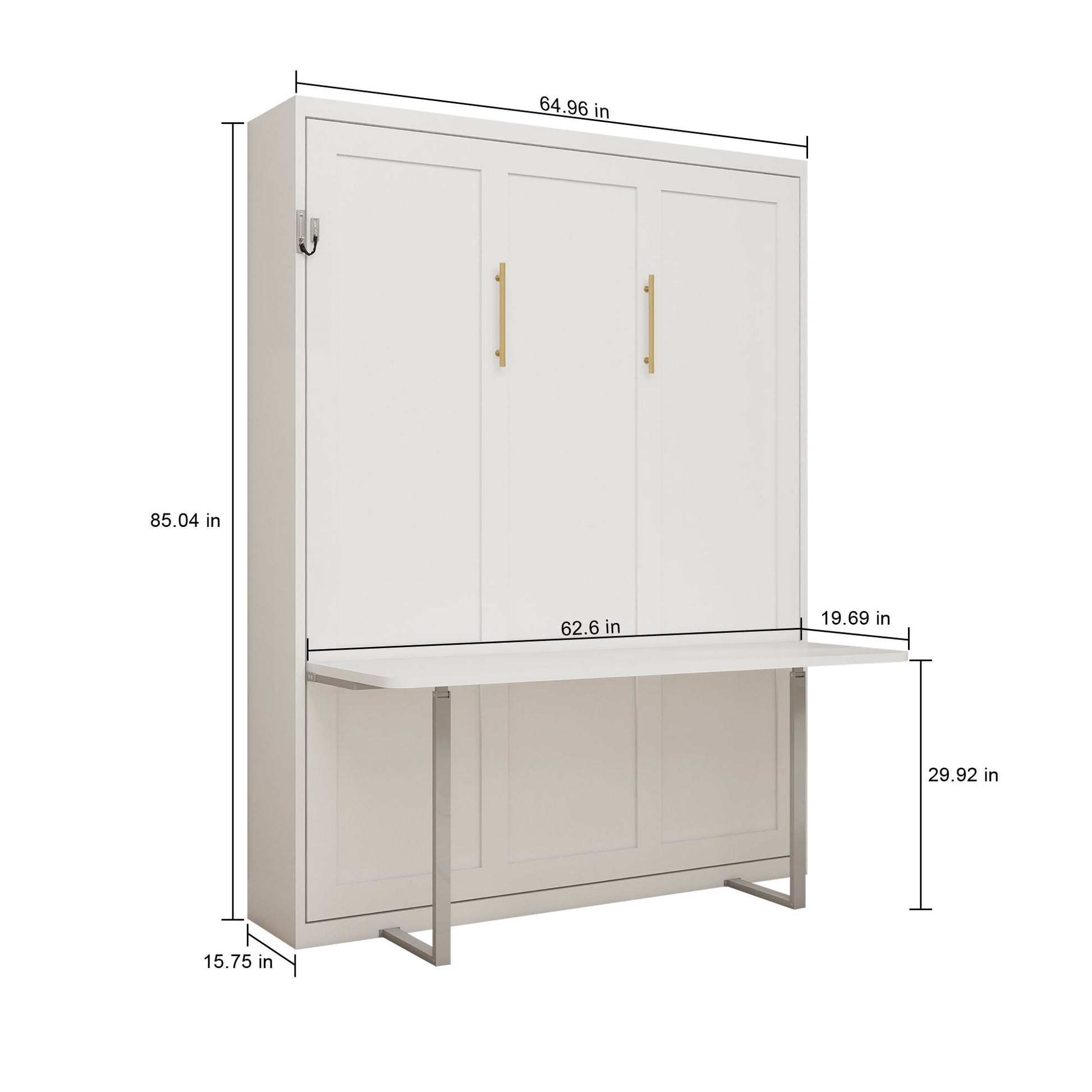 Folding Vertical Murphy Wall Bed - The Sleep Loft - Online Mattress Showroom NYC