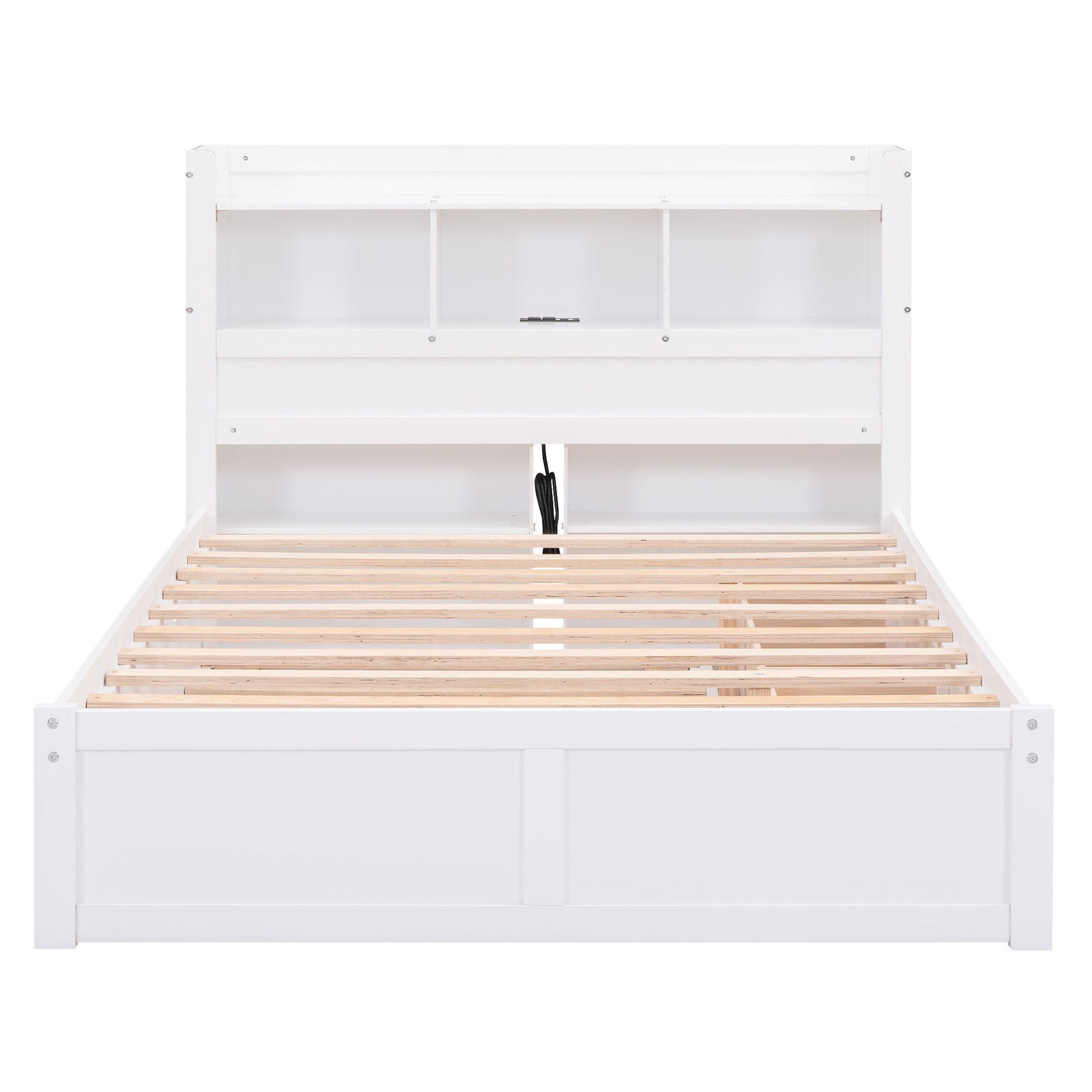 Storage Platform Bed With Pull Out Shelves, Trundle, And 2 Drawers - The Sleep Loft - Online Mattress Showroom NYC