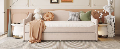 Design Upholstered Daybed With Light And Trundle - The Sleep Loft - Online Mattress Showroom NYC