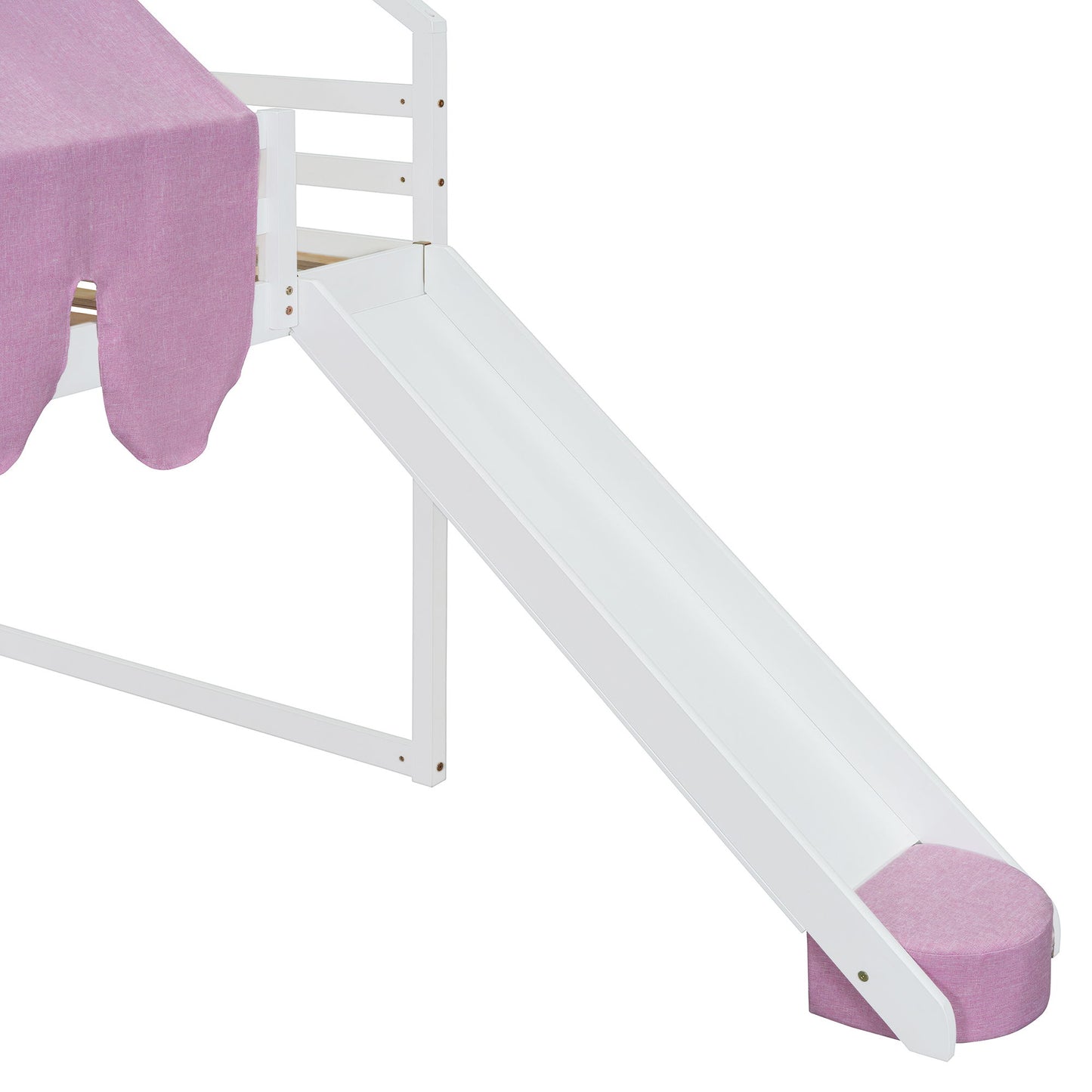 Loft Bed With House Shaped Frame And Tent - The Sleep Loft - Online Mattress Showroom NYC
