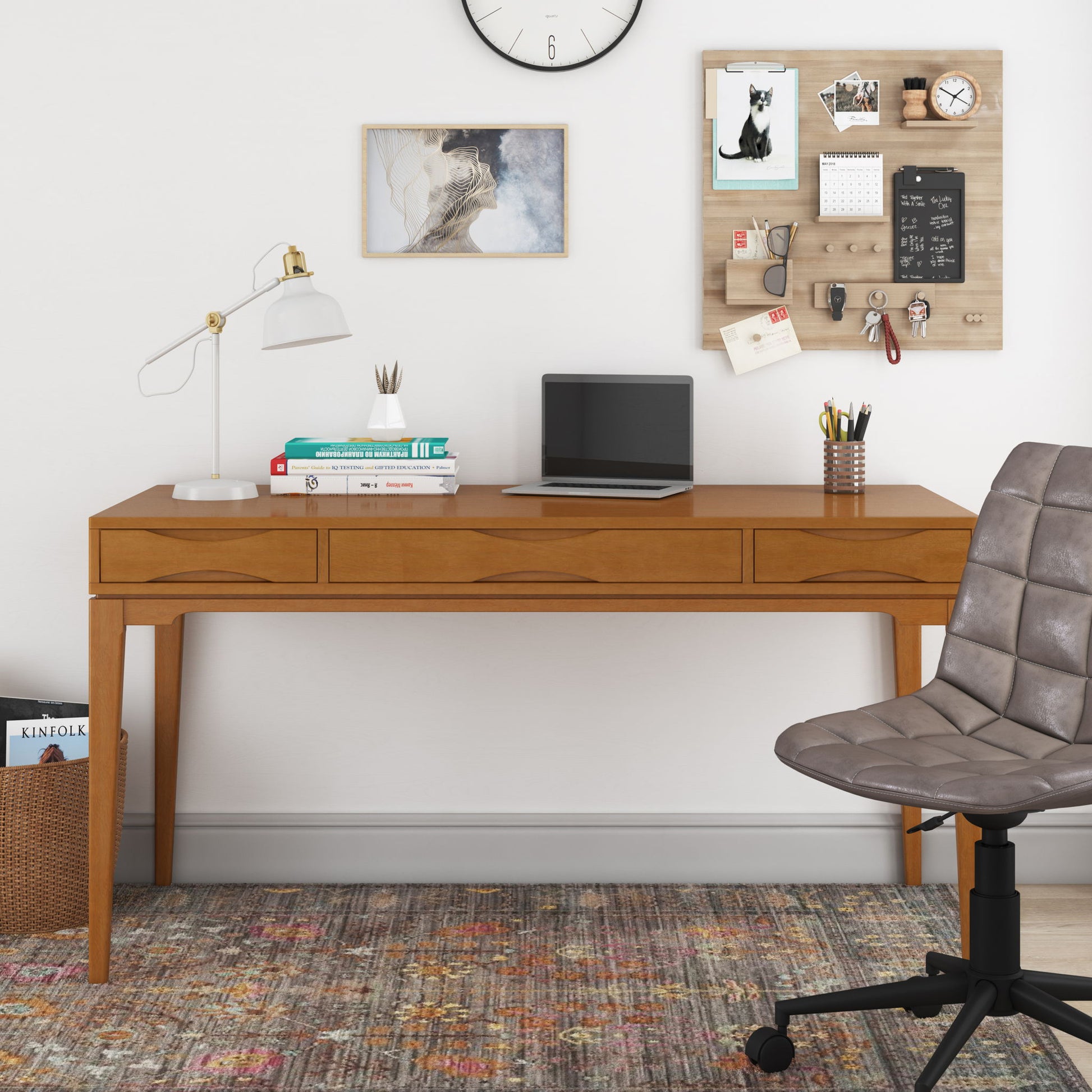 Harper - Handcrafted Desk - The Sleep Loft - Online Mattress Showroom NYC