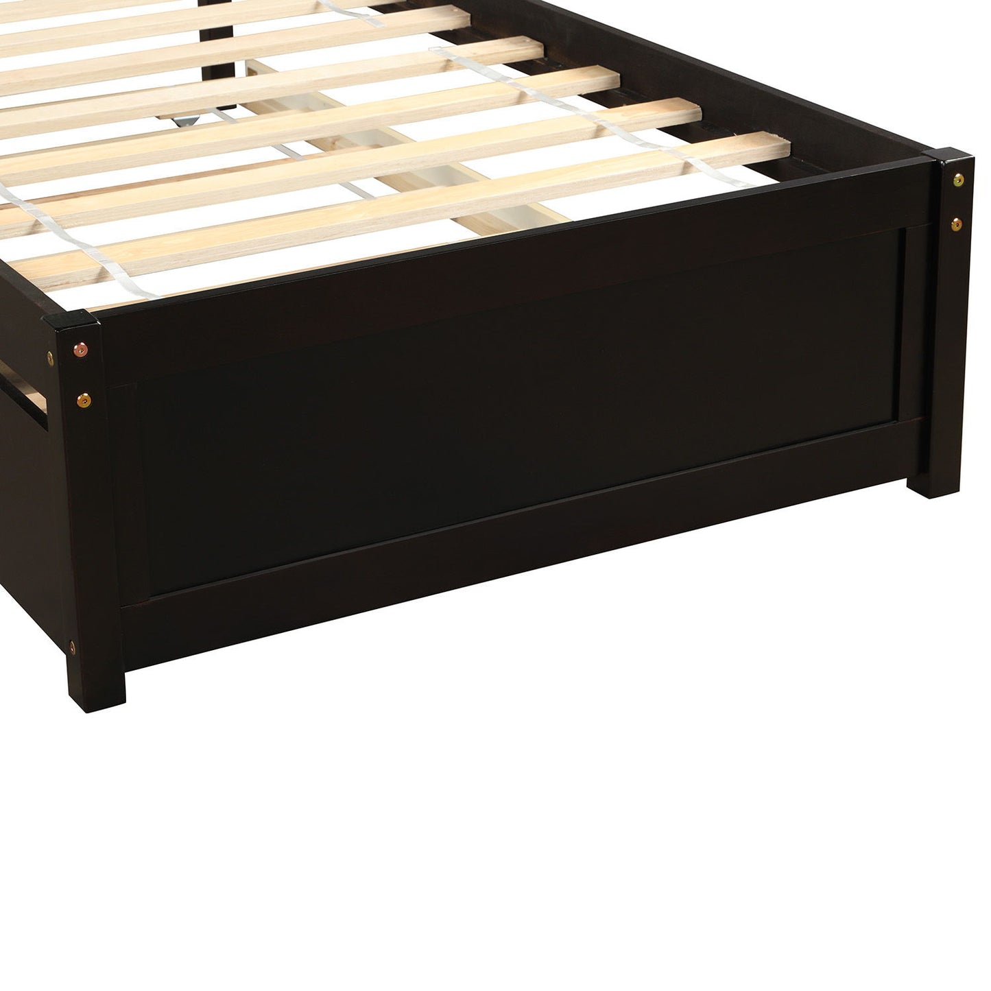 Platform Bed Wood Bed Frame With Trundle - The Sleep Loft - Online Mattress Showroom NYC