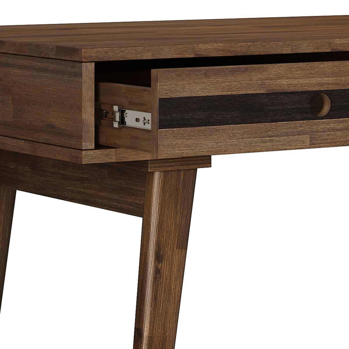 Clarkson - Desk - Rustic Natural Aged Brown - The Sleep Loft - Online Mattress Showroom NYC