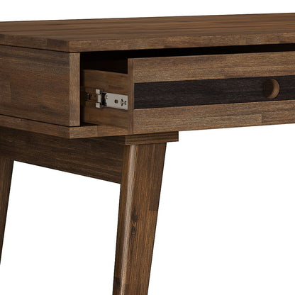 Clarkson - Desk - Rustic Natural Aged Brown - The Sleep Loft - Online Mattress Showroom NYC