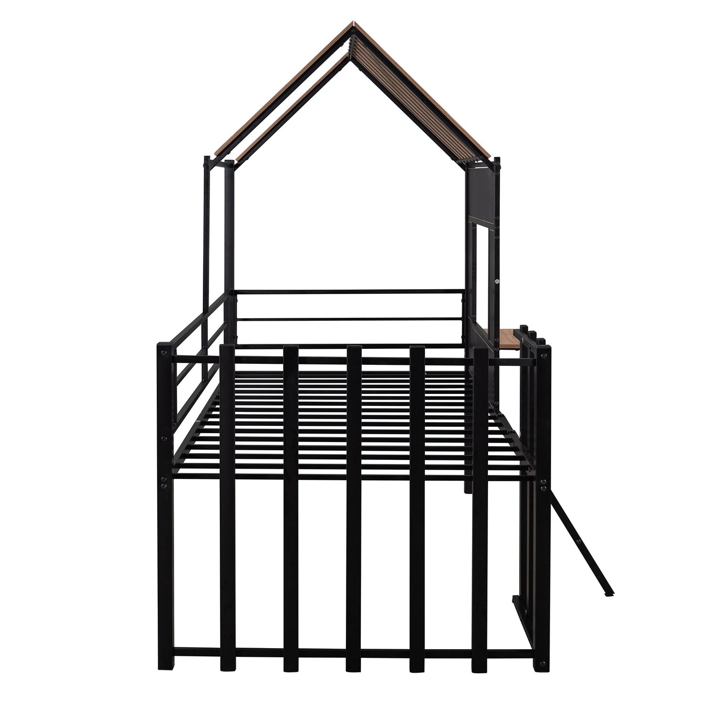 Loft Bed With Roof, Window, Guardrail, Ladder - The Sleep Loft - Online Mattress Showroom NYC