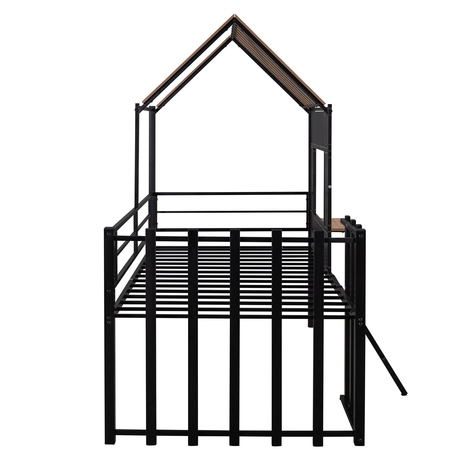 Loft Bed With Roof, Window, Guardrail, Ladder - The Sleep Loft - Online Mattress Showroom NYC