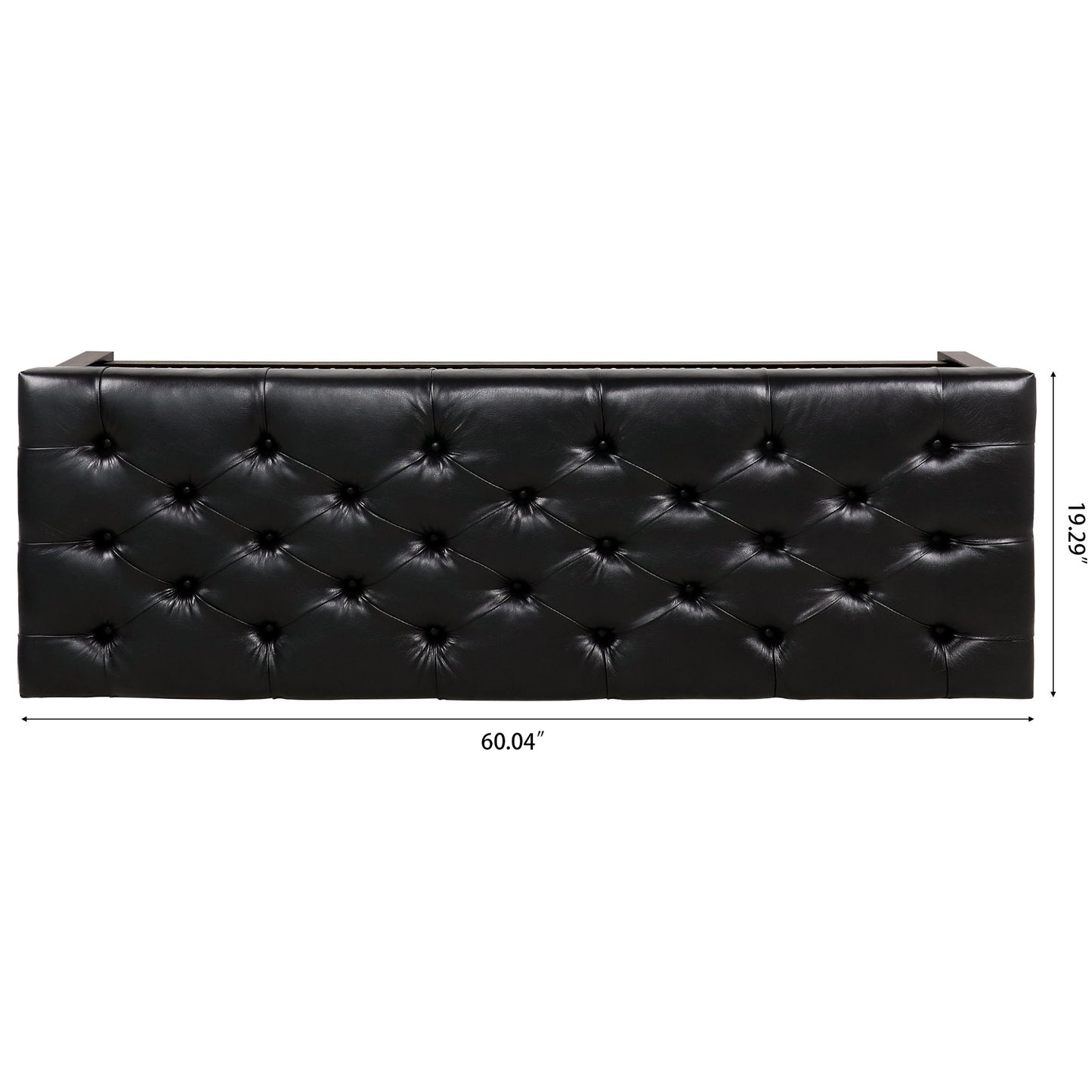 Bedroom End Of Bed Bench Tufted Upholstered End Of Bed Bench End Of Bed Entrance Shoe Bench With Nailhead Trim And Shelf Bedroom Upholstered Bench Living Room Shoe Rack Footstool - The Sleep Loft - Online Mattress Showroom NYC