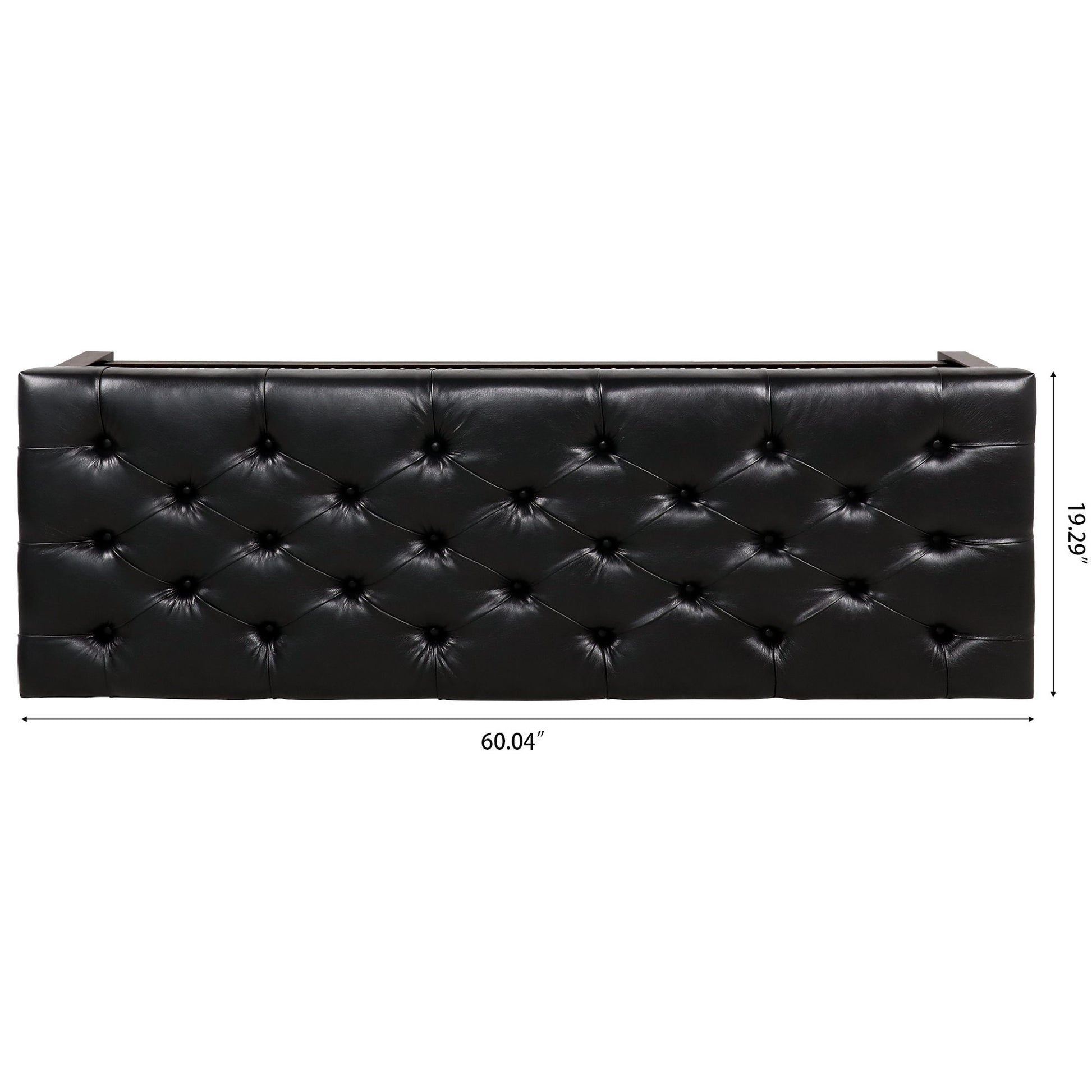 Bedroom End Of Bed Bench Tufted Upholstered End Of Bed Bench End Of Bed Entrance Shoe Bench With Nailhead Trim And Shelf Bedroom Upholstered Bench Living Room Shoe Rack Footstool - The Sleep Loft - Online Mattress Showroom NYC