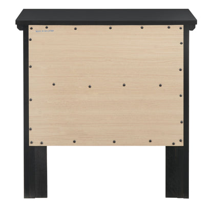 English Dovetailed Drawers Nightstand - The Sleep Loft - Online Mattress Showroom NYC