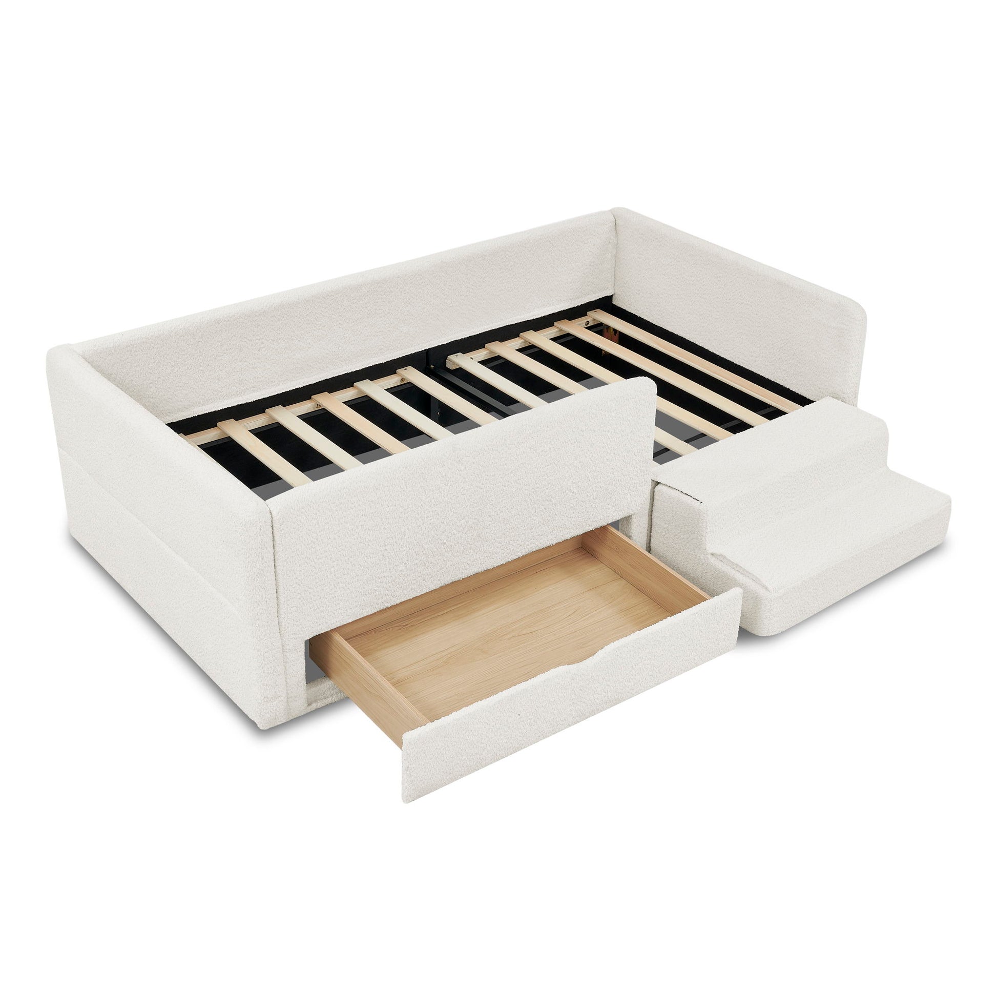 Safe Kids Bed With Guardrails And Storage - The Sleep Loft - Online Mattress Showroom NYC