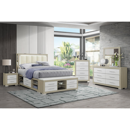 Messa - Bed With Storage Features And LED Lighting - The Sleep Loft - Online Mattress Showroom NYC