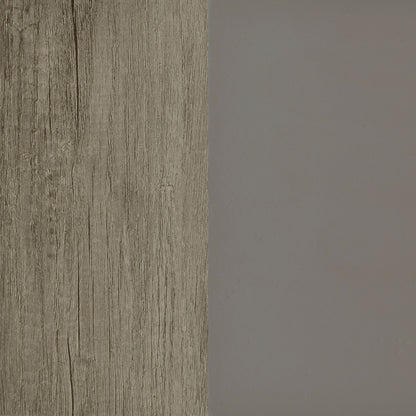 Deepika 4-Panel Room Divider Folding Screen Grey Driftwood