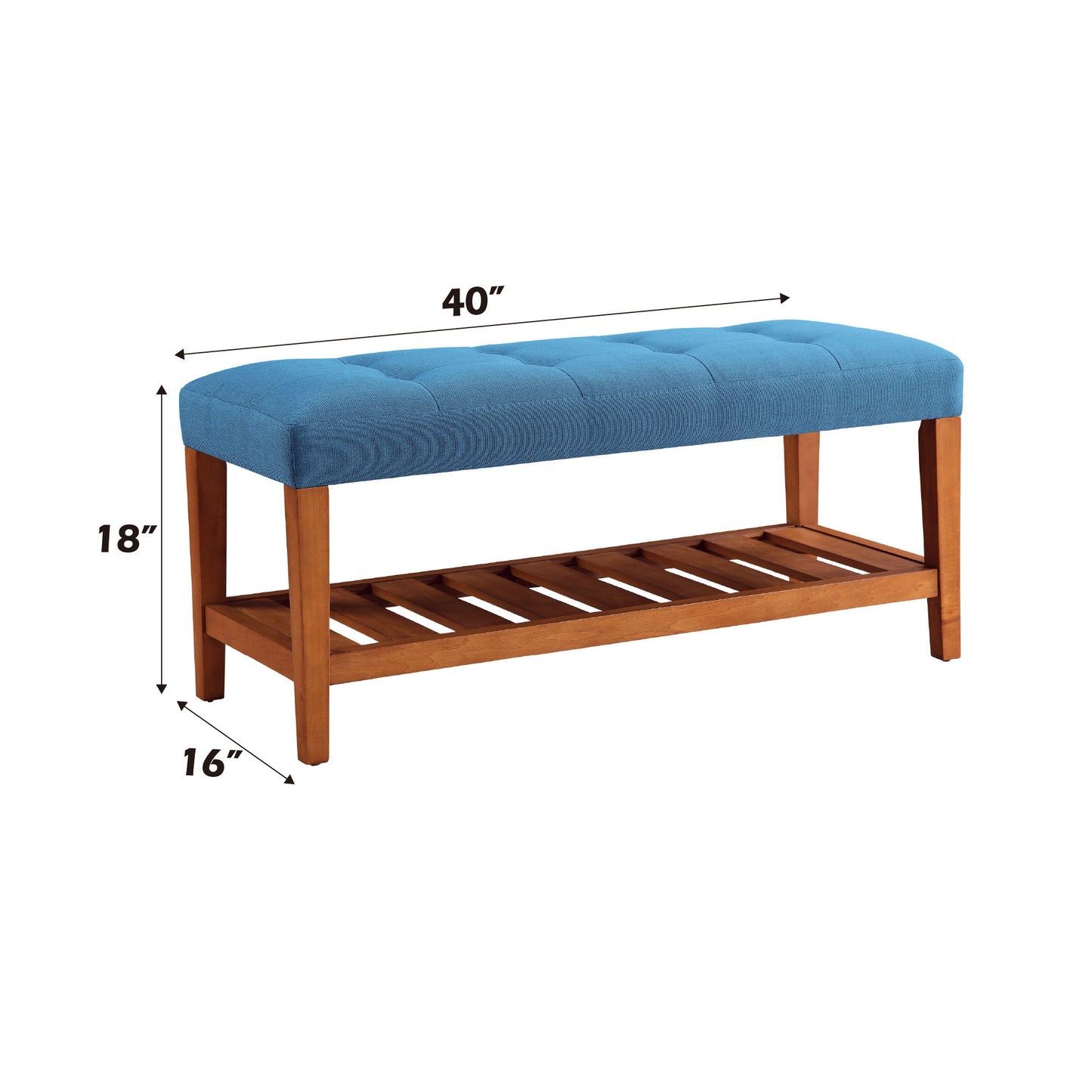Charla - Upholstered Bench - The Sleep Loft - Online Mattress Showroom NYC