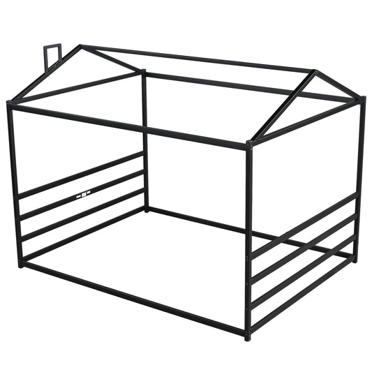 Metal House Shape Platform Bed - The Sleep Loft - Online Mattress Showroom NYC