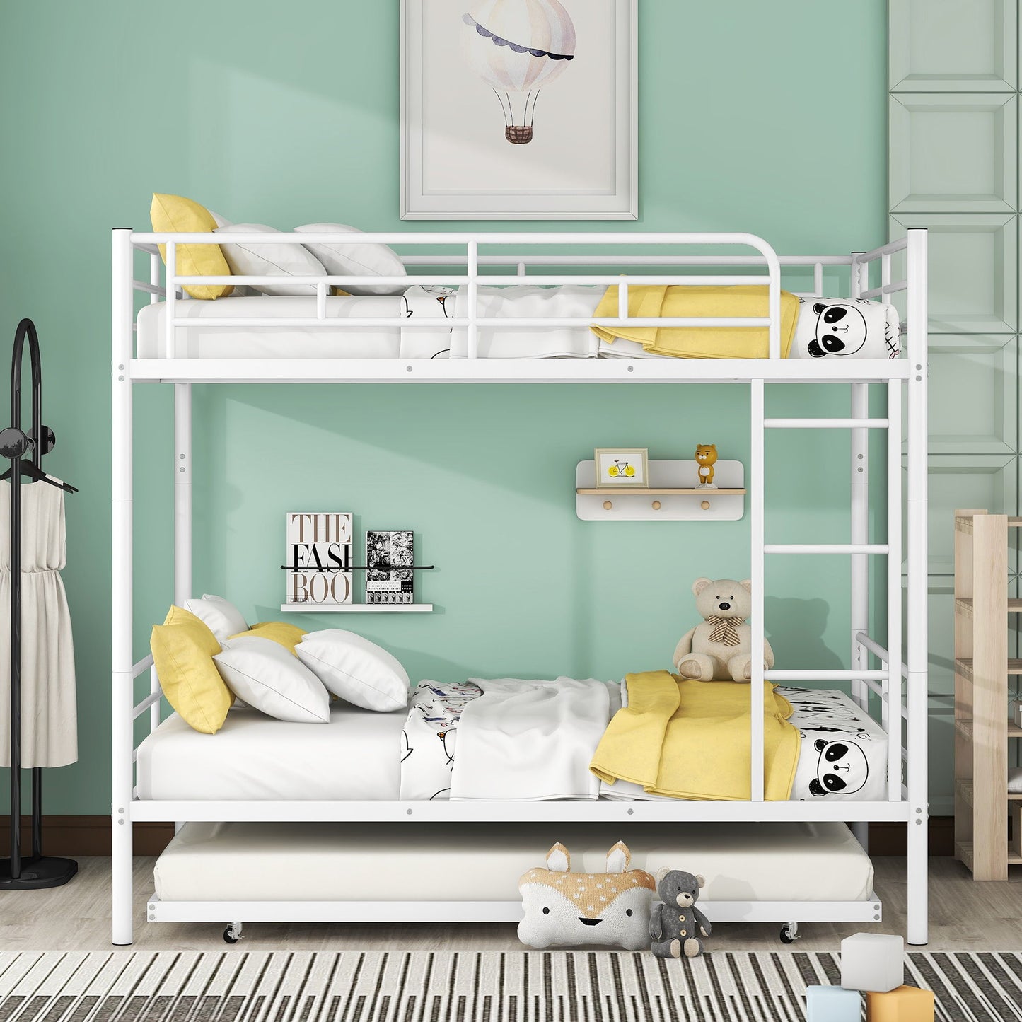 Steel Construction Bunk Bed - The Sleep Loft - Online Mattress Showroom NYC
