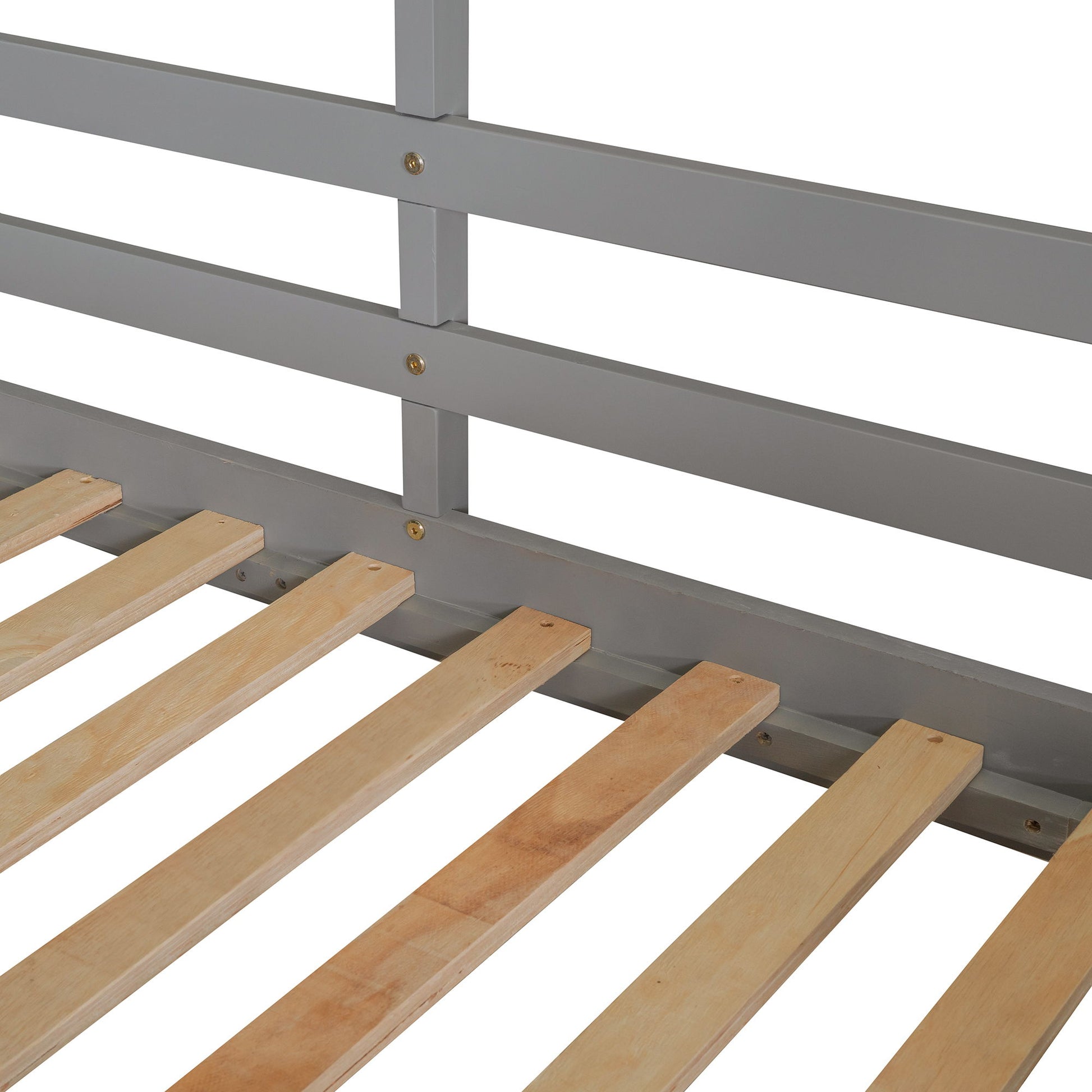 Bunk Bed Wood Bed & Roof, Window, Guardrail, Ladder - The Sleep Loft - Online Mattress Showroom NYC