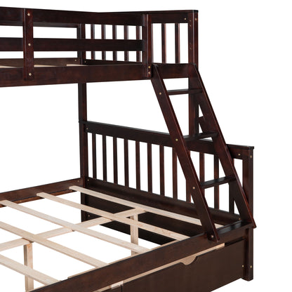Bunk Bed With Ladders And 2 Storage Drawers - The Sleep Loft - Online Mattress Showroom NYC