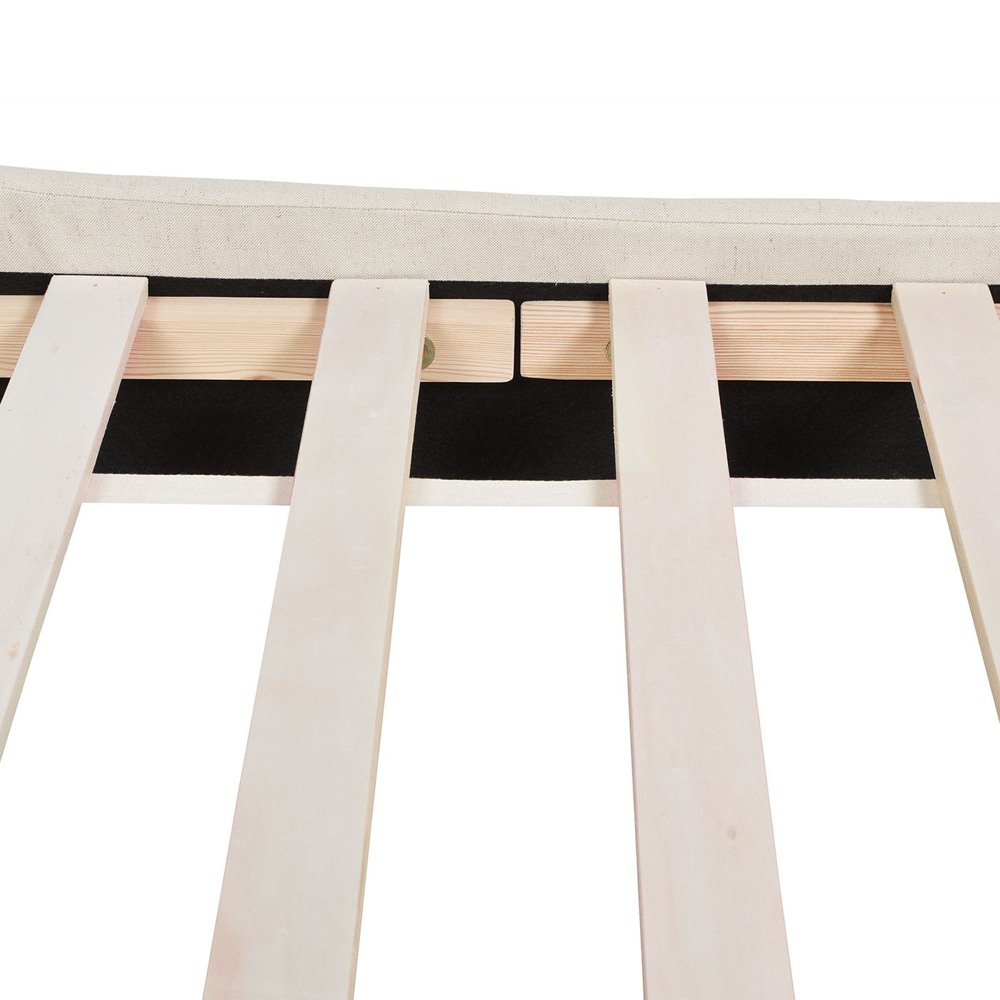 Aspen - King Vertical Tufted Headboard Platform Bed Set - Light Beige - The Sleep Loft - Online Mattress Showroom NYC