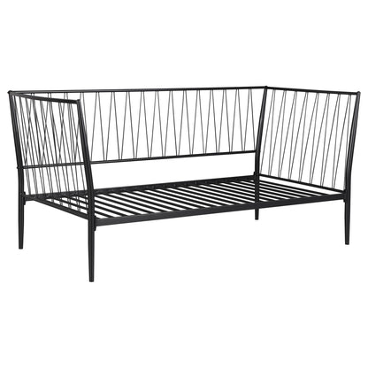 Vertigo - Twin Daybed With Slatted Support - Matte Black - The Sleep Loft - Online Mattress Showroom NYC