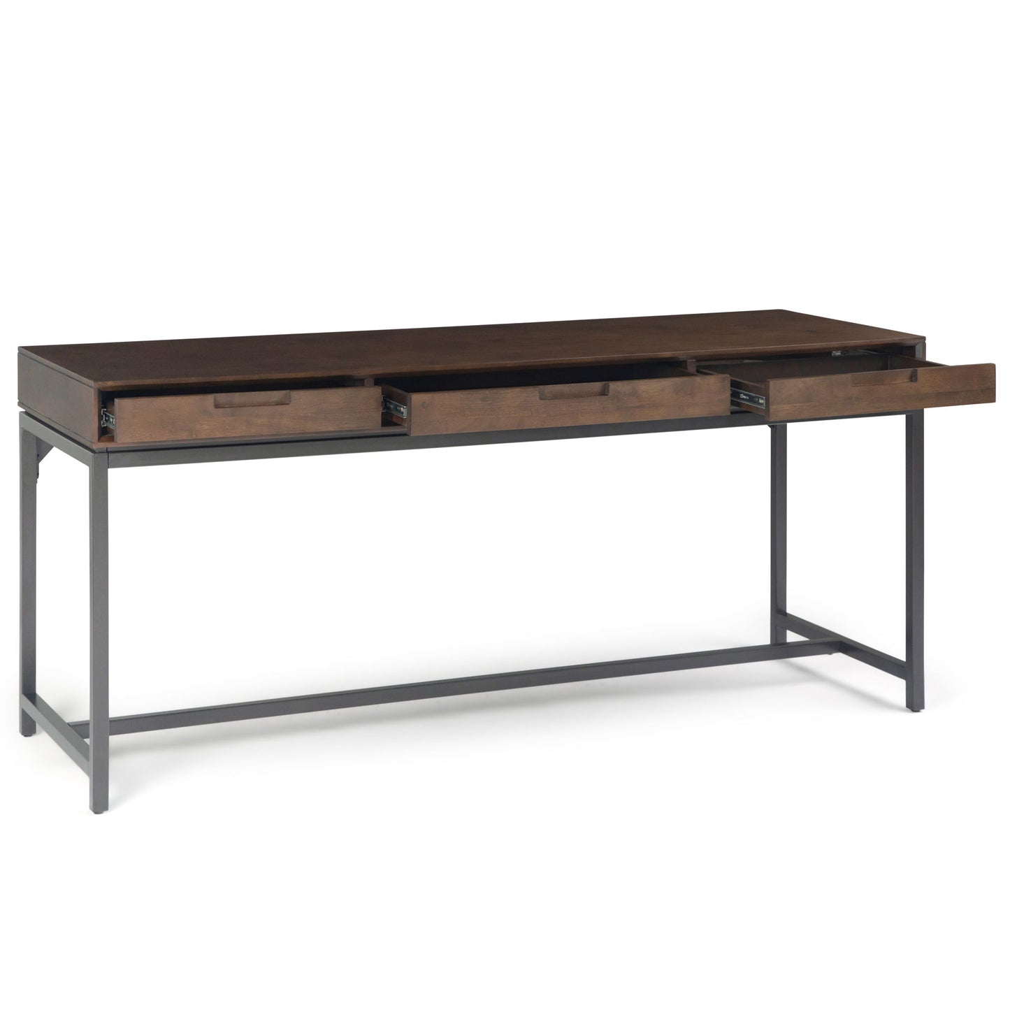 Banting - Mid Century Wide Desk, Handcrafted - The Sleep Loft - Online Mattress Showroom NYC