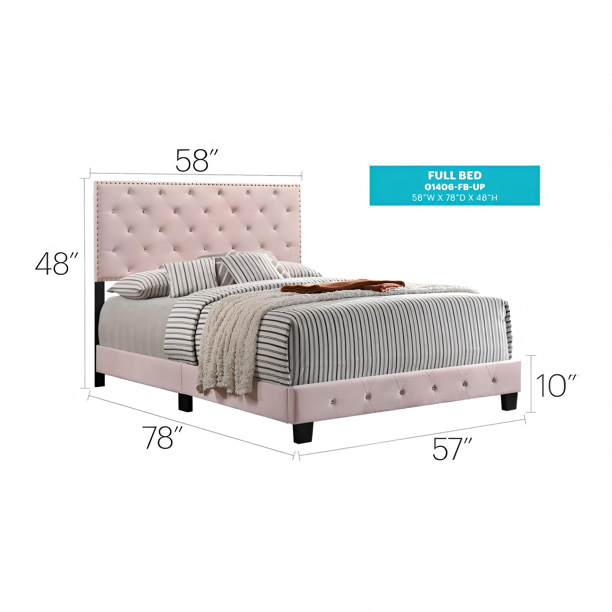 Luxurious Upholstered Bed - The Sleep Loft - Online Mattress Showroom NYC