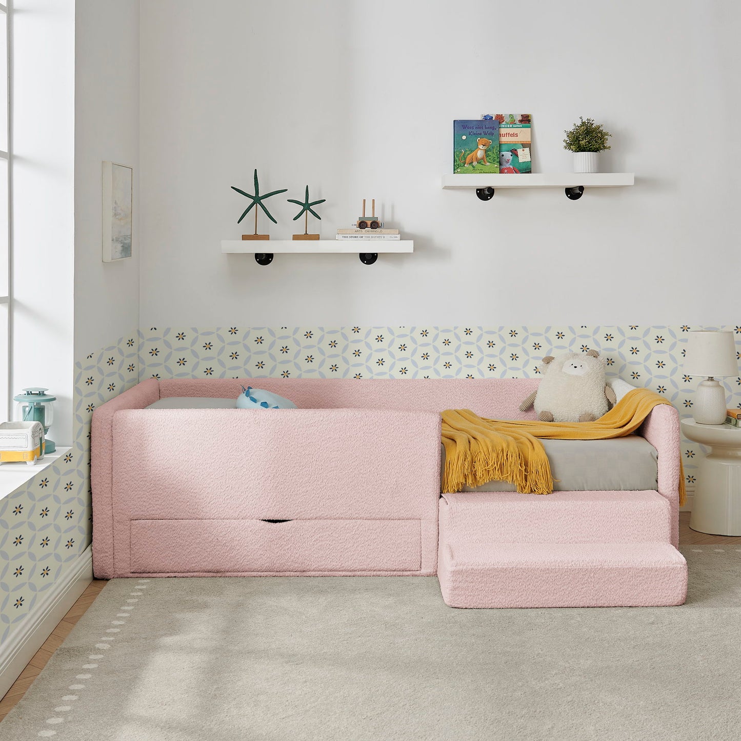 Safe Kids Bed With Guardrails And Storage - The Sleep Loft - Online Mattress Showroom NYC
