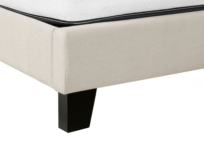 Bed, Upholstered, Frame Only, Transitional - The Sleep Loft - Online Mattress Showroom NYC