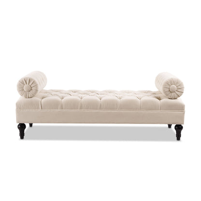 Lewis Bolster - Arm Entryway Bench - The Sleep Loft - Online Mattress Showroom NYC