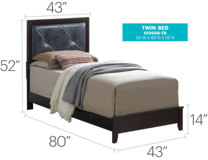 Padded Headboard Bed - The Sleep Loft - Online Mattress Showroom NYC