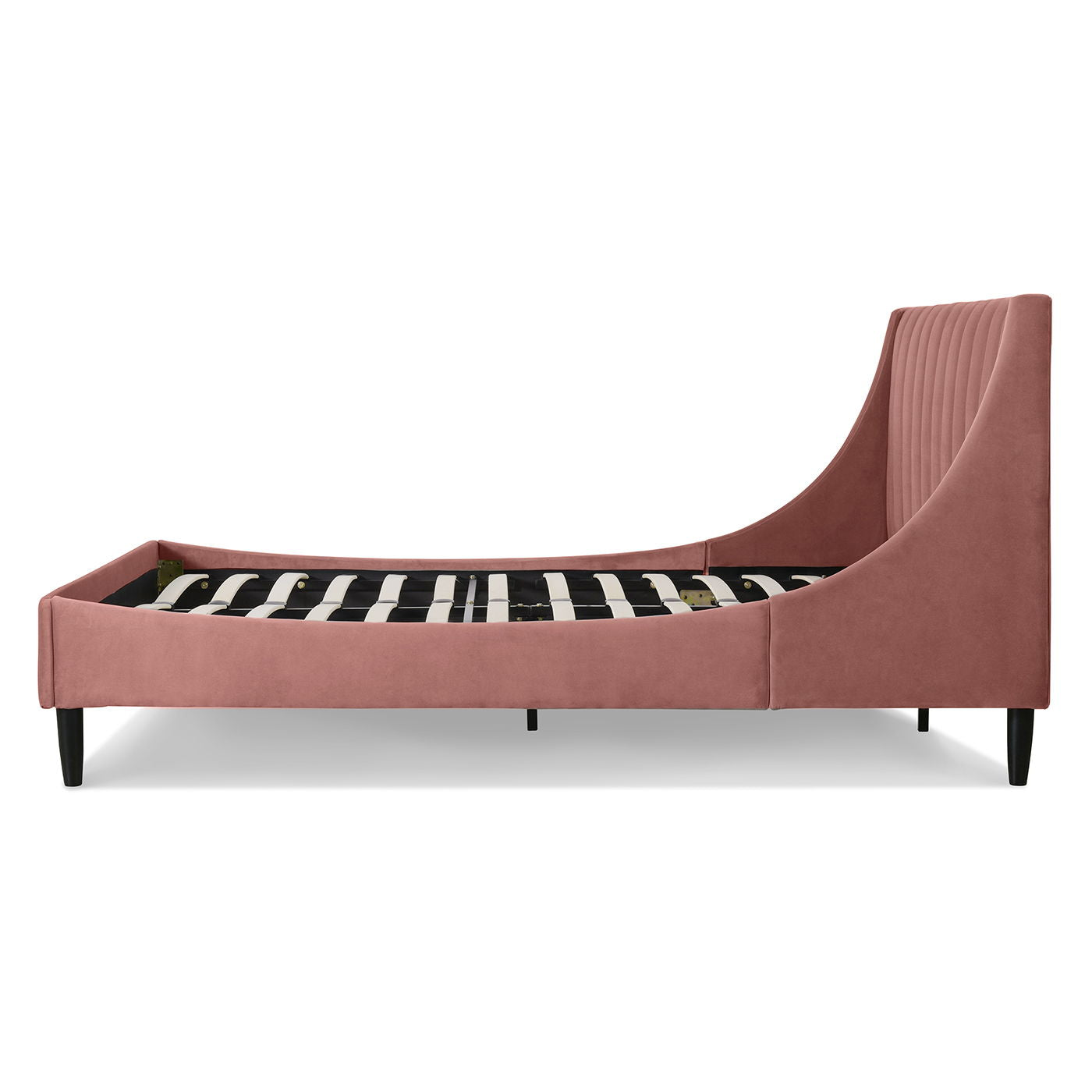 Aspen - Vertical Tufted Modern Headboard Platform Bed Set - The Sleep Loft - Online Mattress Showroom NYC