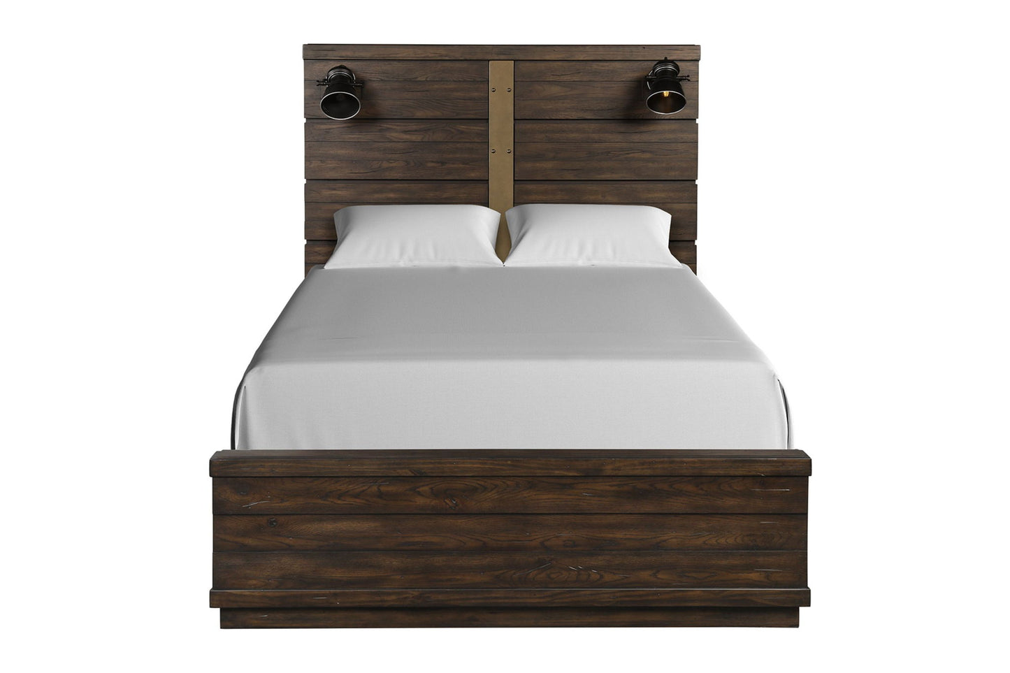 Industrial Farmhouse Designed Bed With Bluetooth - The Sleep Loft - Online Mattress Showroom NYC