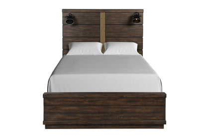 Industrial Farmhouse Designed Bed With Bluetooth - The Sleep Loft - Online Mattress Showroom NYC