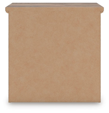 Rusticott - Two Drawer Night Stand - Brown