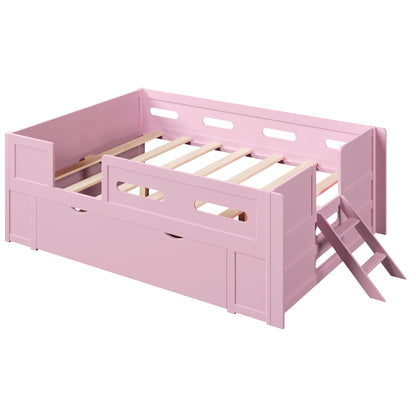 Platform Bed With Guardrail And Drawer - The Sleep Loft - Online Mattress Showroom NYC