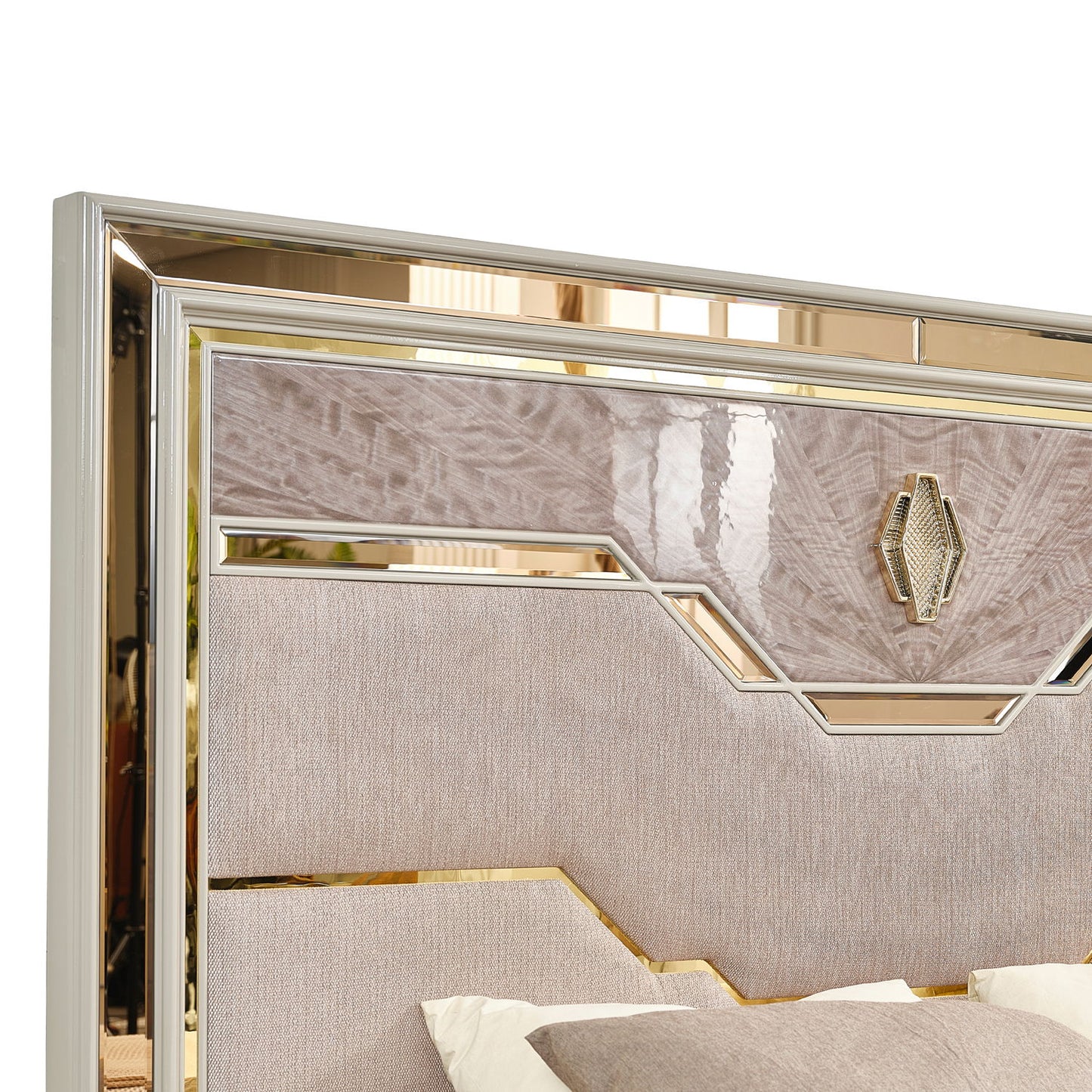 Omari - Upholstered Bed - The Sleep Loft - Online Mattress Showroom NYC
