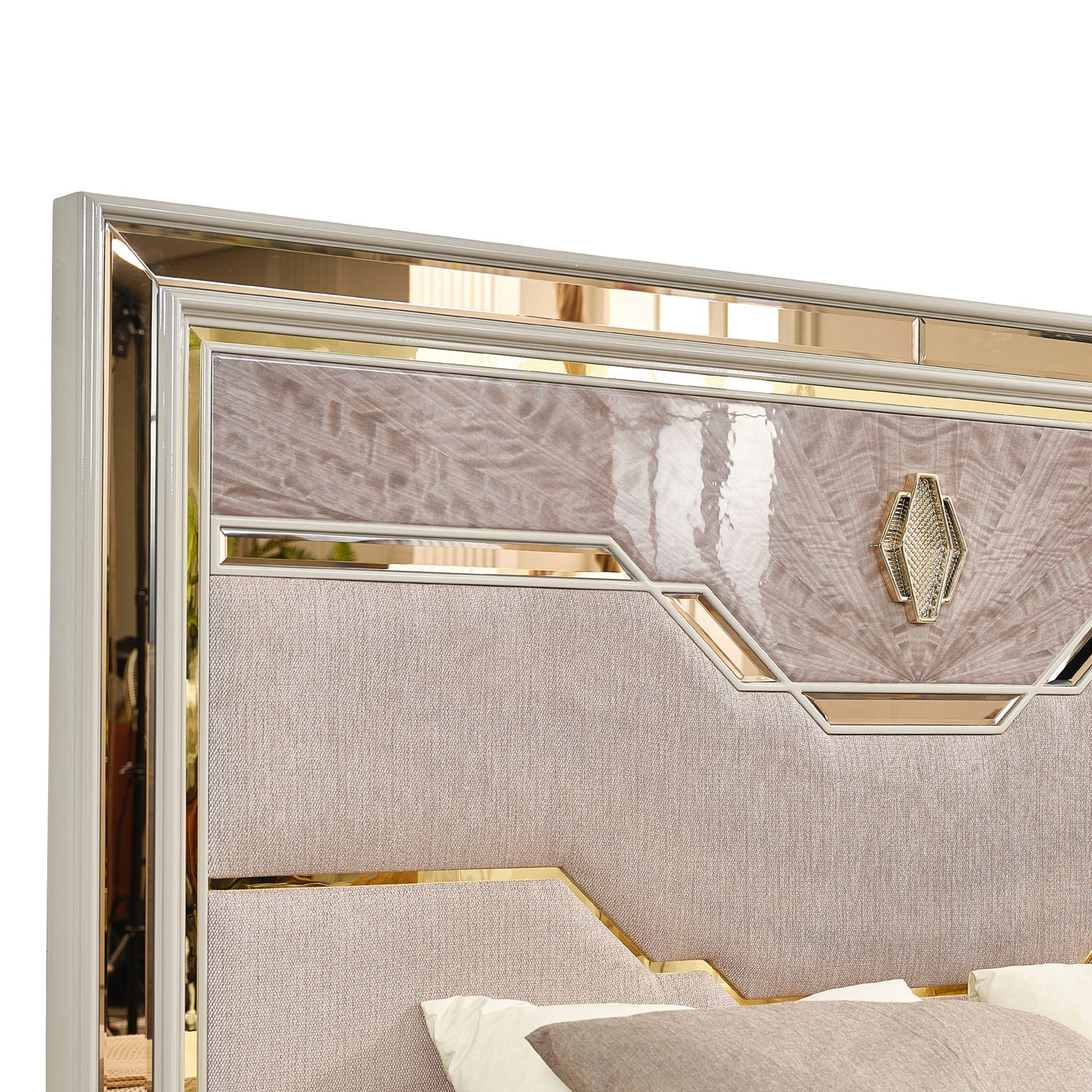 Omari - Upholstered Bed - The Sleep Loft - Online Mattress Showroom NYC