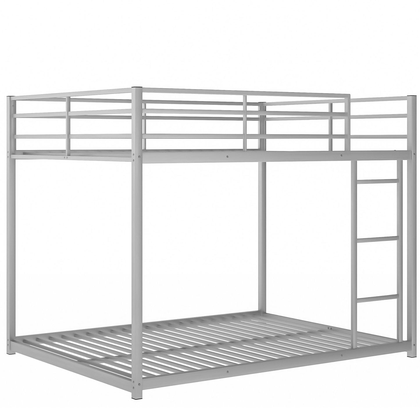 Metal Bunk Bed, Low Bunk Bed With Ladder - The Sleep Loft - Online Mattress Showroom NYC