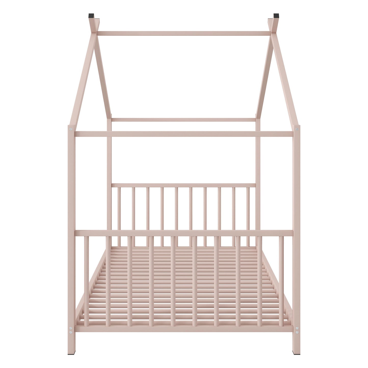Metal House Platform Bed With Modern Design And Durable Frame - The Sleep Loft - Online Mattress Showroom NYC