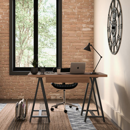 Sawhorse - Handcrafted Solid Desk - The Sleep Loft - Online Mattress Showroom NYC