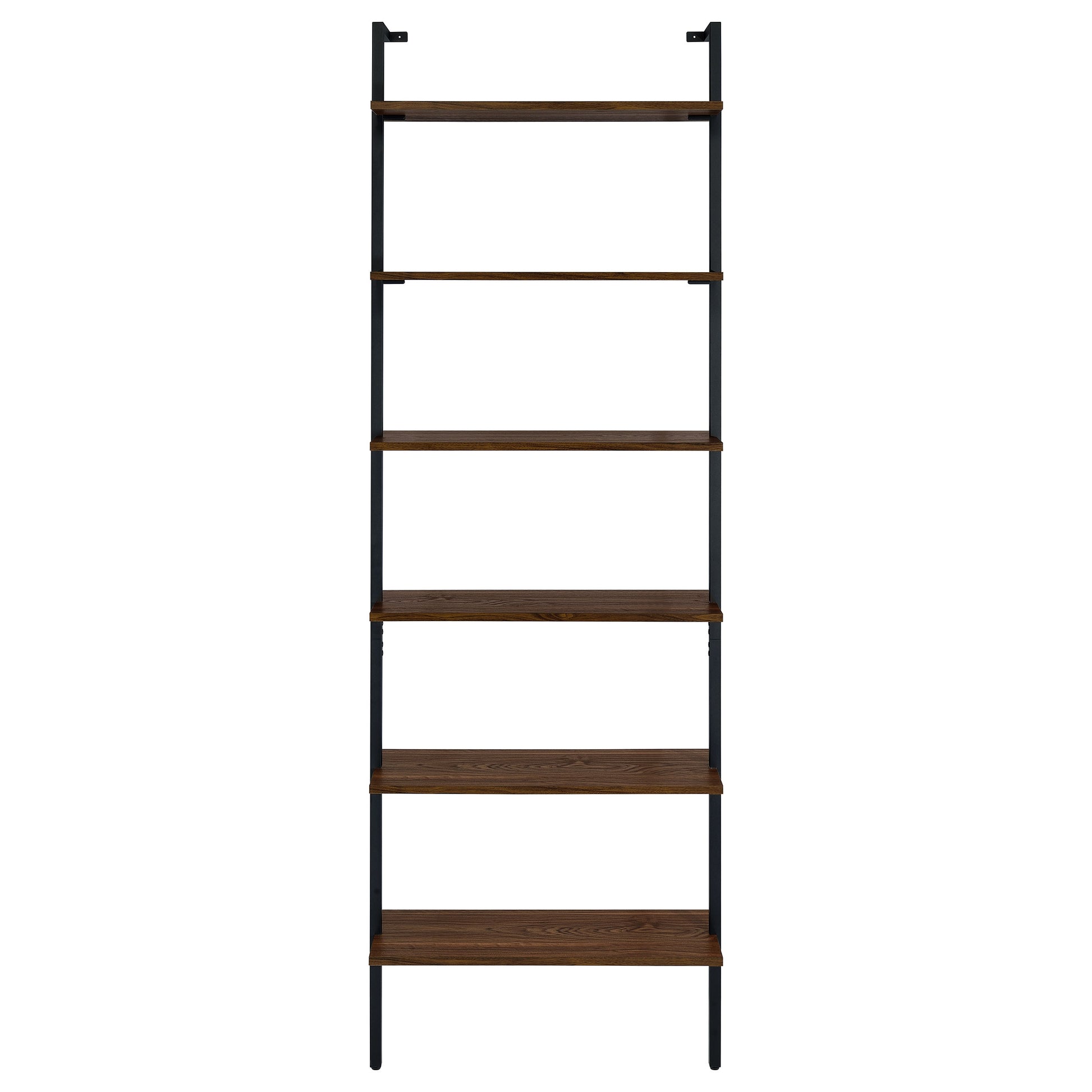 Owens 3-piece 96-inch Wall Mounted Bookshelf Set Walnut
