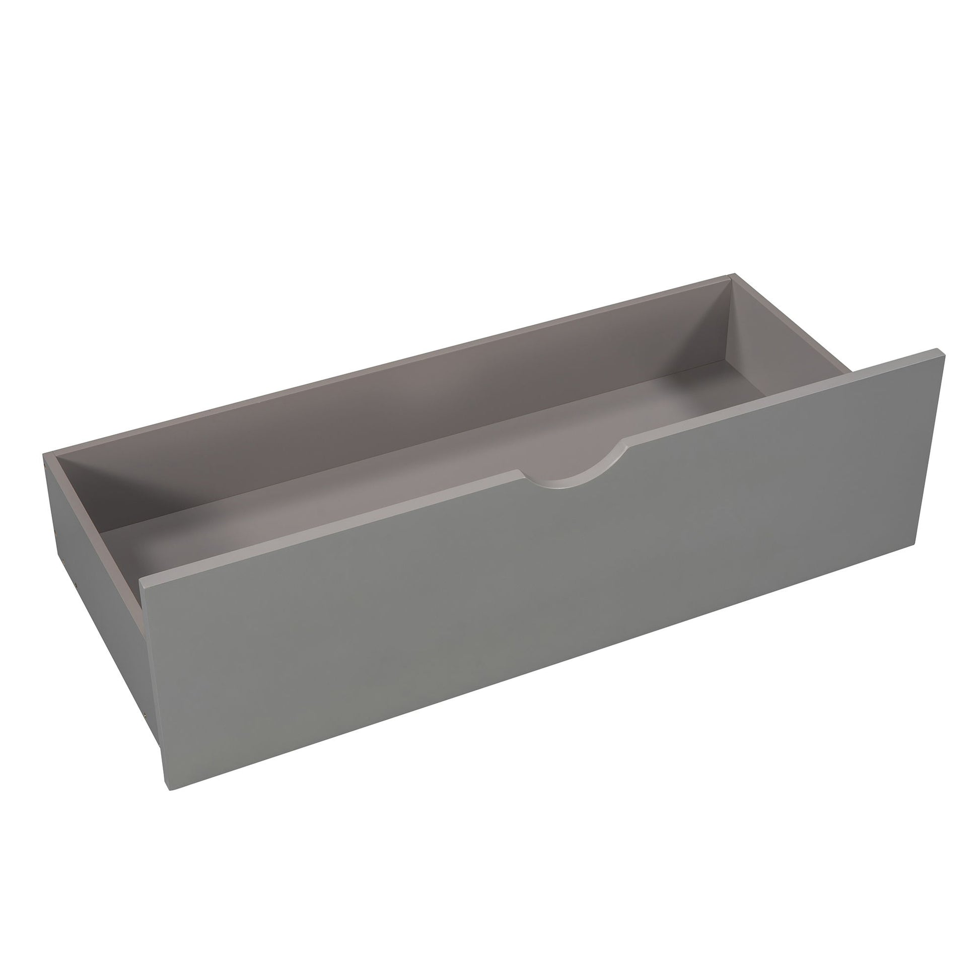 L Shaped Platform Bed With Trundle And Drawers Linked With Built In Desk - The Sleep Loft - Online Mattress Showroom NYC