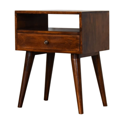 Nightstand - Chestnut - The Sleep Loft - Online Mattress Showroom NYC