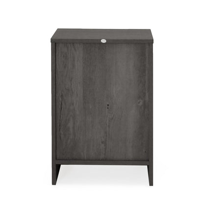 Broxon - Rustic Drawer Nightstand - The Sleep Loft - Online Mattress Showroom NYC