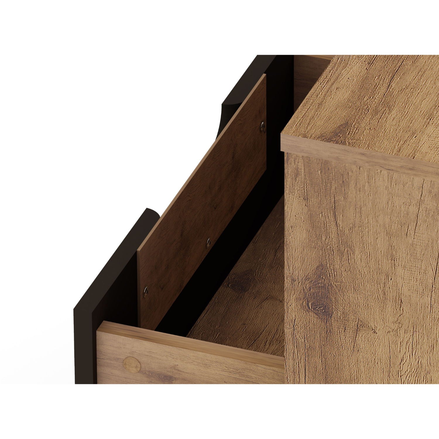 Rockefeller - Nightstand With 1 Drawer - The Sleep Loft - Online Mattress Showroom NYC