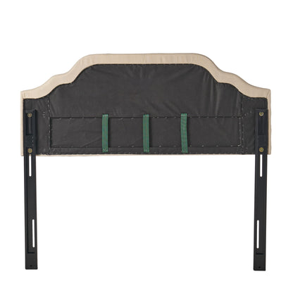 Luella - Button Tufted Upholstered Headboard - The Sleep Loft - Online Mattress Showroom NYC