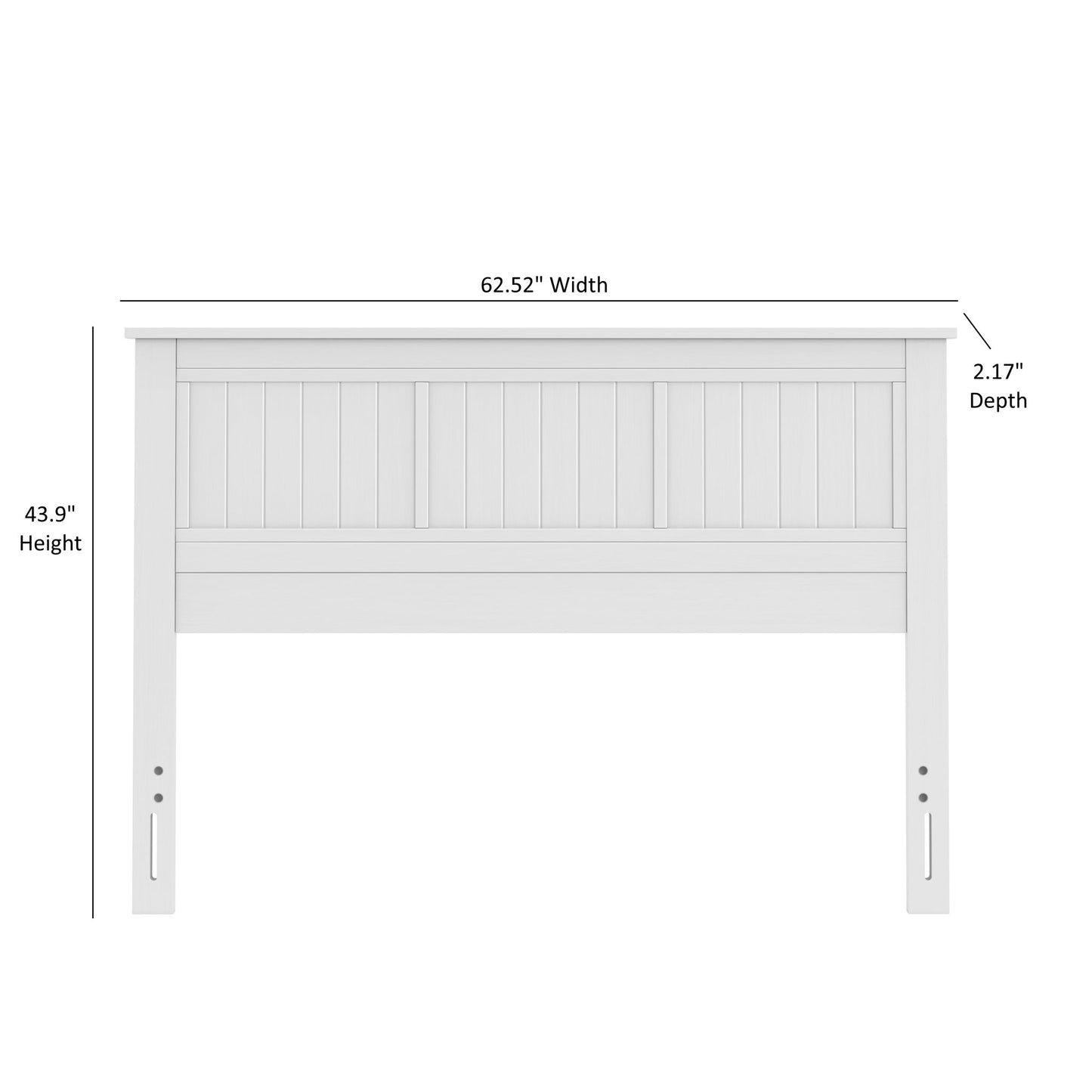 Walton - Window Pane Panel Headboard - The Sleep Loft - Online Mattress Showroom NYC