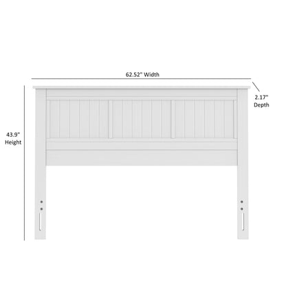 Walton - Window Pane Panel Headboard - The Sleep Loft - Online Mattress Showroom NYC
