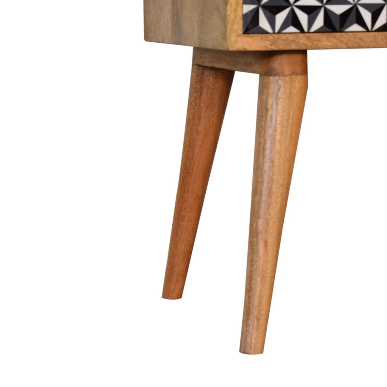 Mosaic Nightstand, 1 Drawer - Oak - The Sleep Loft - Online Mattress Showroom NYC